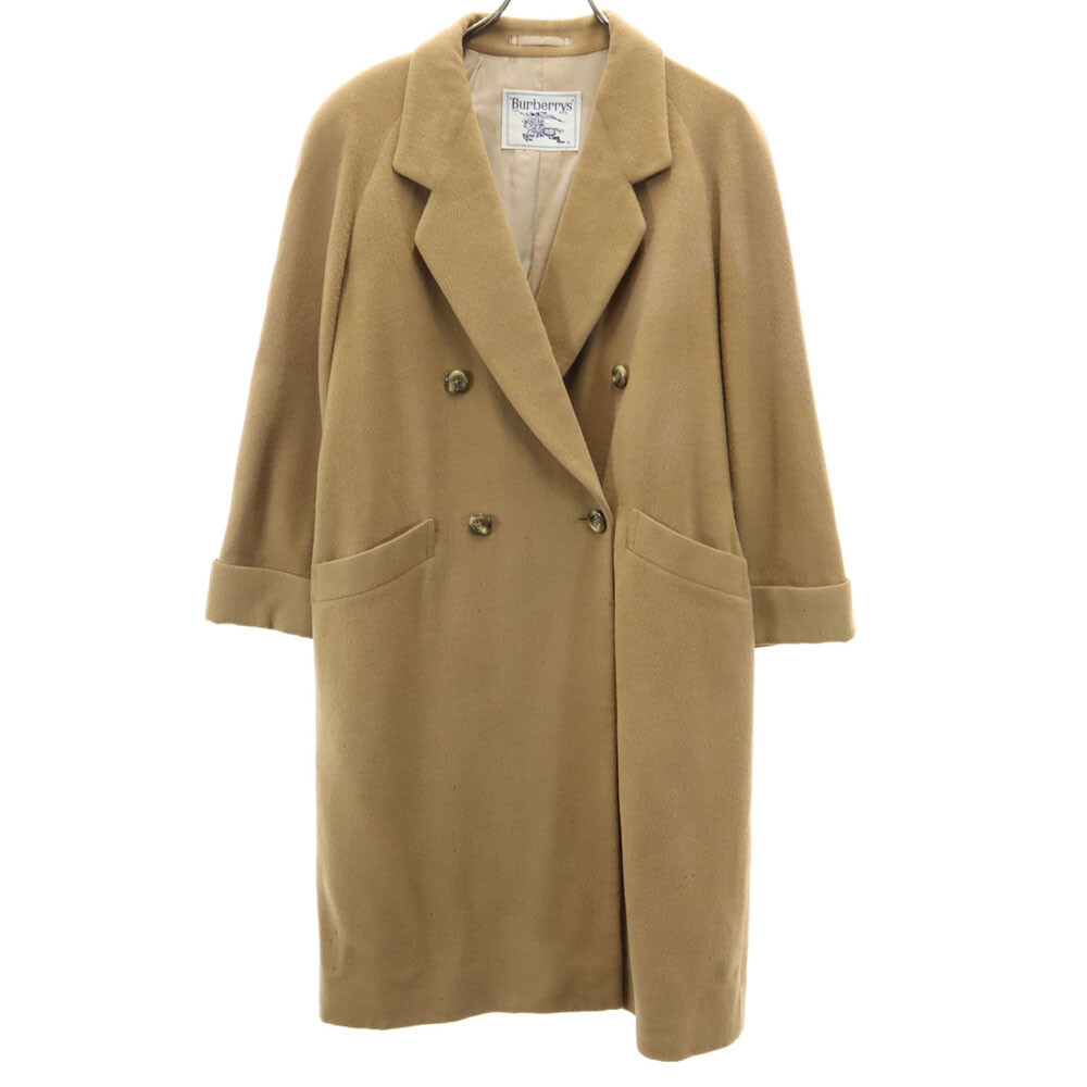 Burberrys 90s Cashmere Blend Old Ulster coat 7AB2 beige