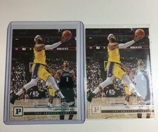 2019 Panini Chronicles Basketball Lebron James #112 Green Parallel and Base