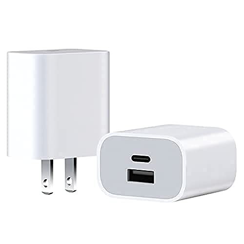 YOWOCHUNG XYY-PD20CAU 20Ｗ Fast Charger Durable Port Type-C and USB Fast Charg...