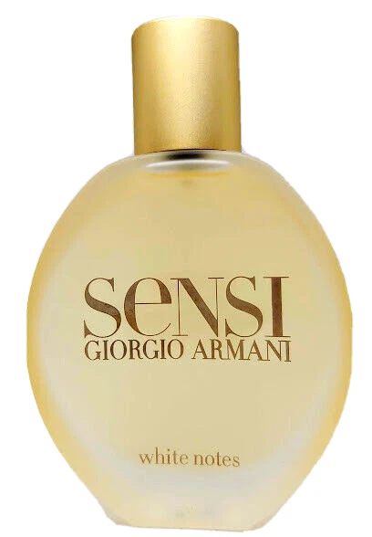 Armani sensi top white notes