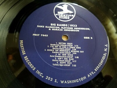 33RPM Prestige Stereo Duke, Fletcher Horace Henderson - Big Bands