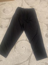 McDonalds Womens Black Uniform Work Pants Size L-R