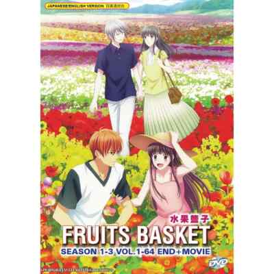 Fruits Basket Season 1-3 Complete Collection DVD [English Dub]