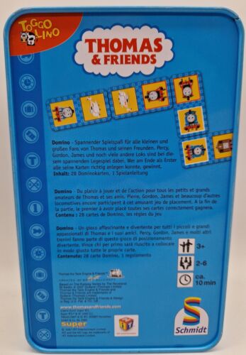 Schmidt Domino Thomas & seine Freunde Toggo Lino Spiel 2007 Loks Legespiel Zug - Bild 2 von 9