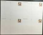 US 1999 #UX300 Love postal cards/sheet of four/good shape — photo 2