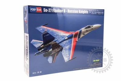 Su-27 Flanker B - Russian Knights Aerobatic Team / 1:48 - Hobby Boss - 81776