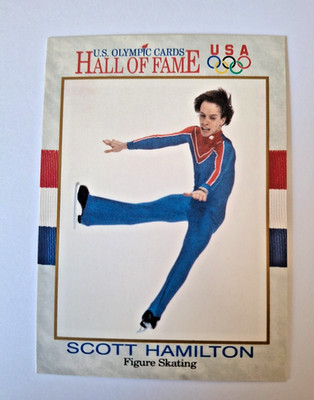 Impel US Olympic Hall Of Fame - Scott Hamilton #46 - Trading Card - Olympia