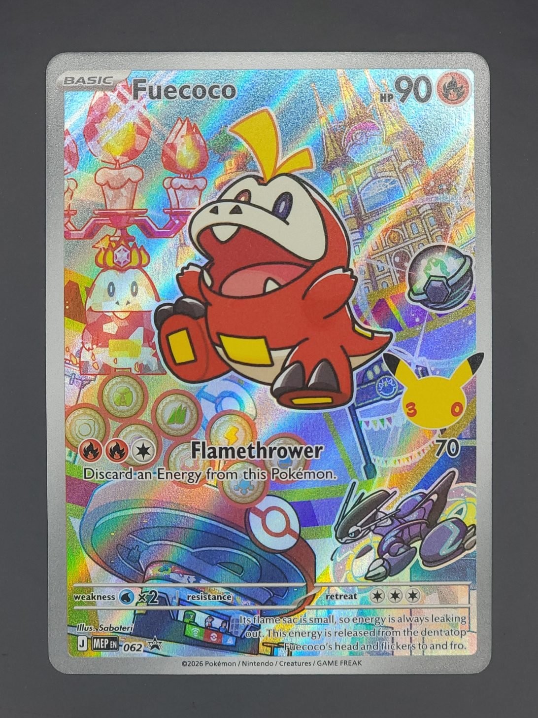 Fuecoco 062 Promo ME: Mega Evolution Promo Near Mint Pokemon TCG