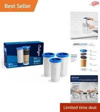Replacement Filters 3-Pack – ZeroWater 5-Stage System, Easy Installation