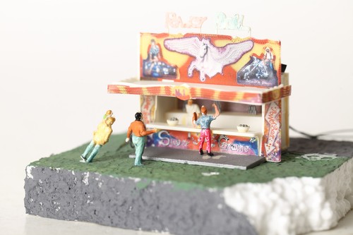 Faller H0 Feria Feria Power Ball con Figuras, Iluminado (353367) | Condition: Gebraucht