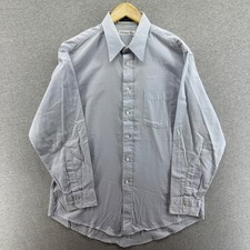 Vintage Christian Dior Shirt Mens 16 32-33 USA Made Plus De Coton Lightweight