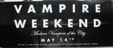 VAMPIRE WEEKEND 2013 modern vampires Release promotional poster New Old Stock