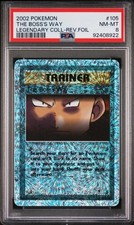 The Boss's Way PSA 8 - 105/110 - Reverse Holo - Legendary Collection - Pokemon on eBay
