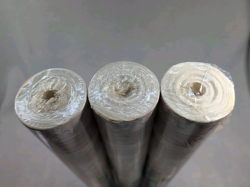 3 Borden Vintage Pink Cabbage Rose Stripe Wallpaper Rolls - Double, Reflective - Picture 22 of 24