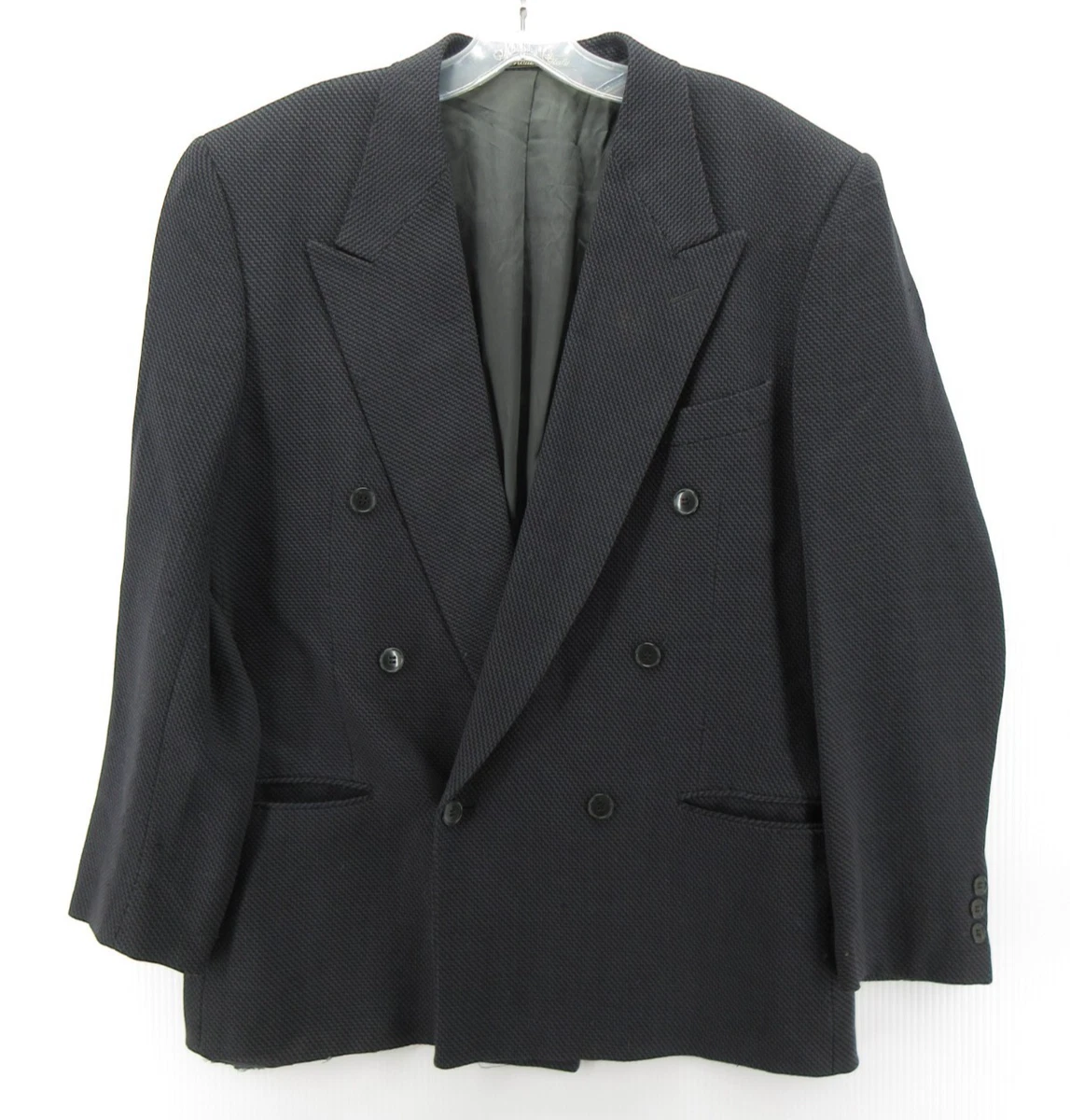 Giorgio Armani Gray Double-Breasted Suits & Blazers for Men for