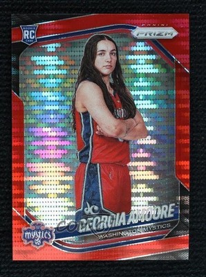 2025 Panini Prizm WNBA Red Pulsar 20/299 Georgia Amoore #103 Rookie RC 04h3