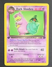 1st Edition - Dark Slowbro 29/82 Team Rocket Regular NM/Near Mint Non-Holo on eBay