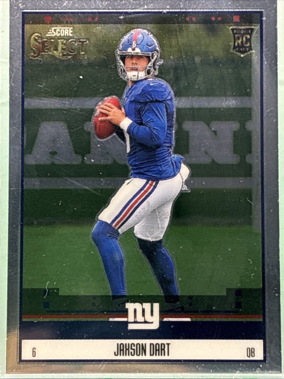 2025 Panini Select - Jaxson Dart Select Throwback #14 (RC)