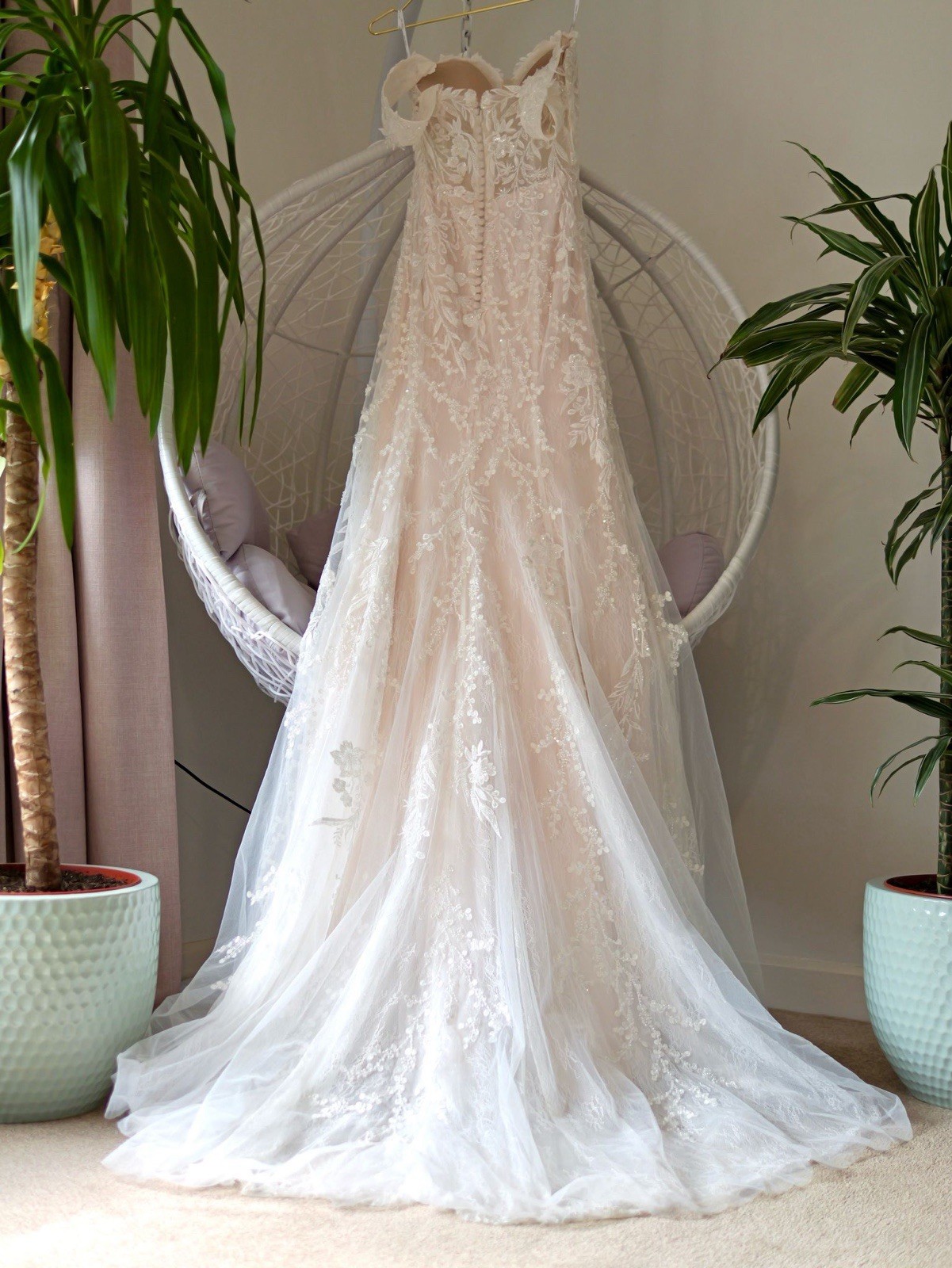 Designer Wedding Dress Rachel Ash ** Size 6-8 ** Check Description ** RRP £1800 image 6