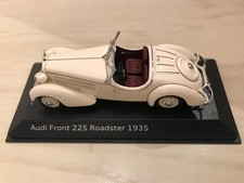 Audi Front 225 Roadster 1935 1/43 Scale Diecast Model Cream White