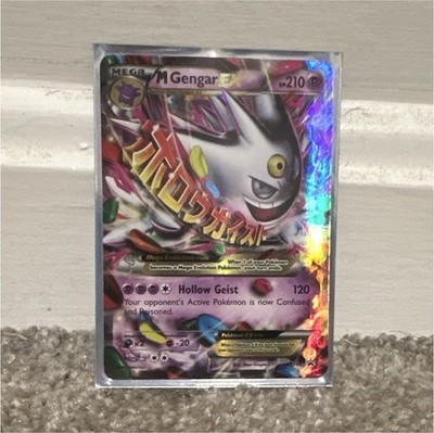 M Gengar EX 121/119 XY Phantom Forces 210 HP Mega EX Full Art Holo Ultra