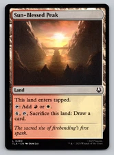 Sun-Blessed Peak Land - MTG Avatar: TLA