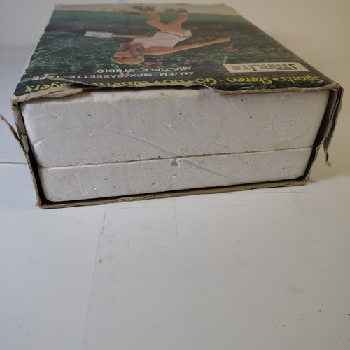 Vintage Starlite AM/FM Radio Cassette Player Portable Stereo w/ Box Marked Dmgd - Picture 6 of 23