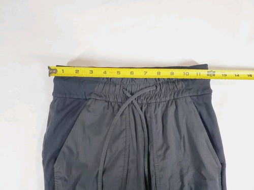 Lululemon 2 Womens Beyond The Dance Studio Pants Black Jogger Ruched - Afbeelding 9 van 13