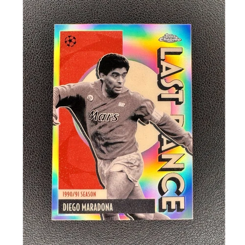 Topps Chrome UCL 2026 Diego Maradona Last Dance SSC Napoli LD-10