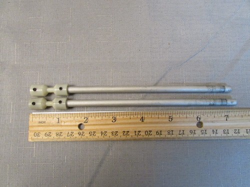 (2) Potentiometer Shaft Extenders 1/4-Inch 7-1/8 & 7-1/4 Inch Long