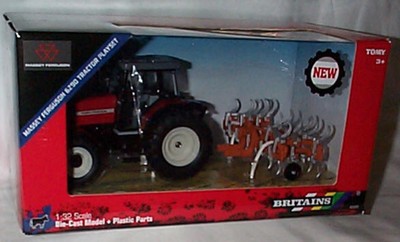 Britains Massey Ferguson 6290 Traktor Spielset Maßstab 1:32 Modell Bauernhof Spielzeug 43335