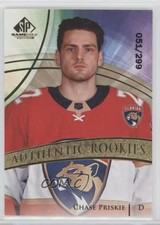 2020 SP Game Used Authentic Rookies Golden Burst 51/299 Chase Priskie #198 5m5