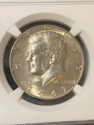 NGC MS64 1967 50C Silver Half Dollar
