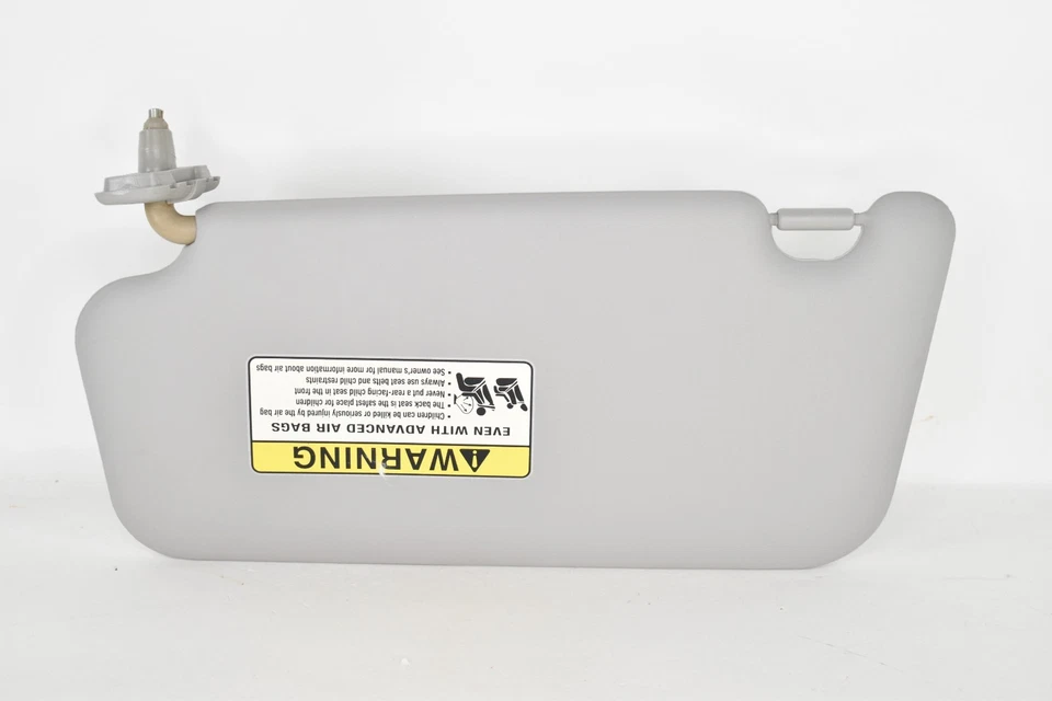 Kia Rondo 2008 pasajero derecho parasol parasol gris tapa rota bisagras Foto 4 de 4