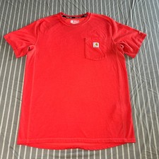 CARHARTT MEN'S FORCE RELAXED MIDWEIGHT LOGO POCKET WORK T-SHIRT Size medium
