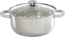 Ecolution Stainless Steel Stock Pot, Encapsulated Induction Ready Cooking Pot wi