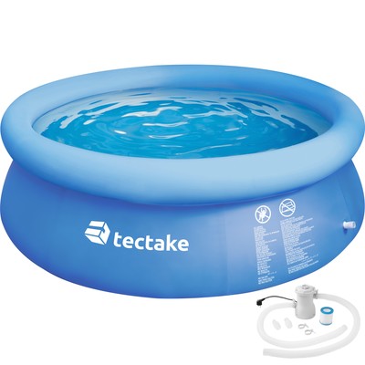 Swimmingpool Garten Quick up Planschbecken Schwimmbecken Rund Filterpumpe Ø300cm