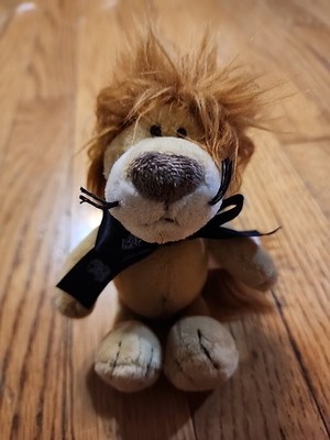 Ritz Carlton HK Lion Plush Toy, Limited Edition, Soft, Black Ribbon,