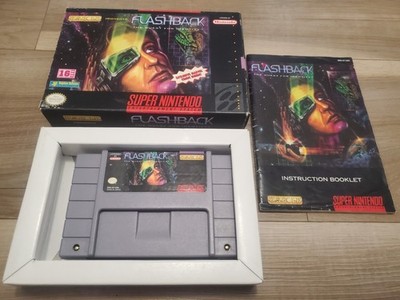 Flashback - Super Nintendo SNES Complete CIB Flash Back