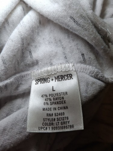 Spring + Mercer Women’s Space Dye T-shirt Size Large - Picture 8 of 8