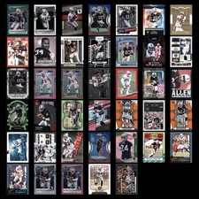 Las Vegas Raiders Rookie Lot 40 Football Cards Donruss Optic Green Lazer Prizm