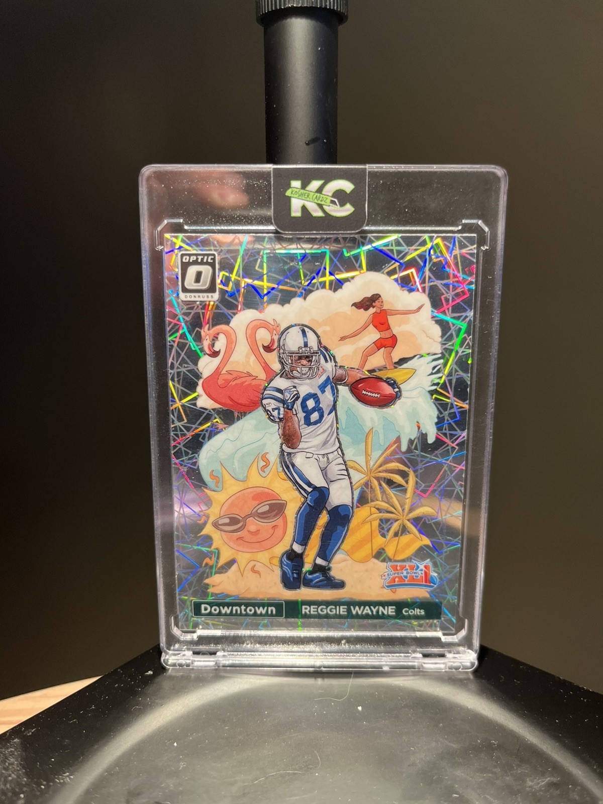 2023 Panini Donruss Optic - Super Bowl Downtown Reggie Wayne #SBD-DH