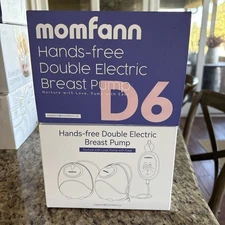 MOMFANN Hands-free Double Electric Breast Pump D6 Factory Sealed Box