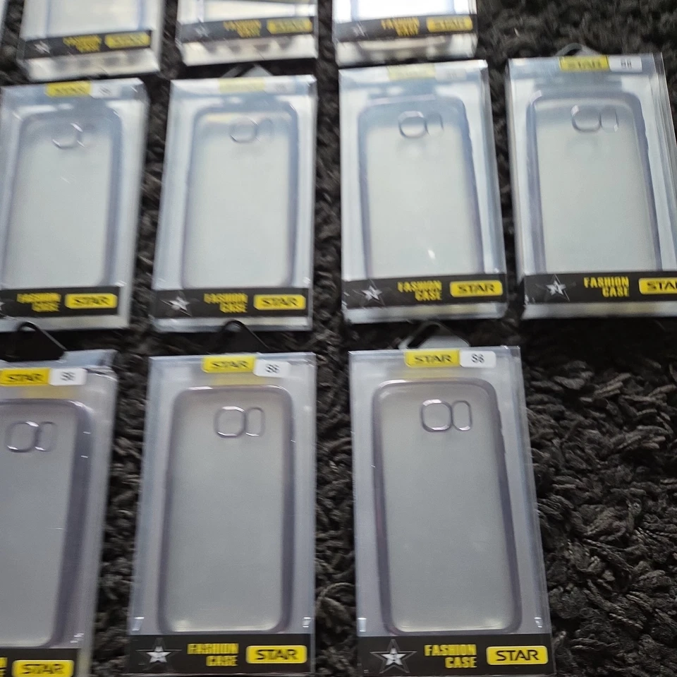 S6 STAR FASHION CASE PHONE (GREY). BACK COVER ONLY NOT SCREEN COVER. VALUE - image 3 of 4