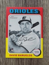2024 Topps Heritage High Number David Banuelos B&W Variation SP Rookie (RC) #715