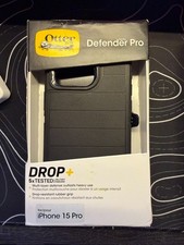 OtterBox Defender Pro - iPhone 15 Pro / 13 / 12 cases - Black - rugged w/clip