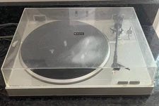Sanyo TP X1 Vintage Direct Drive Turntable with Auto Return Feature