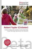 Robert Taylor (Cricketer) Lambert M. Surhone (U. A.) Taschenbuch Englisch 2026