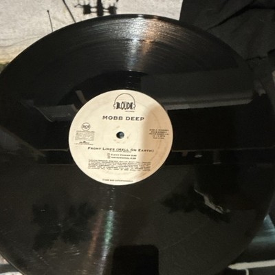 Mobb Deep Front Lines Hell On Earth 12'' Vinyl Single Rap Hip-Hop Loud Record