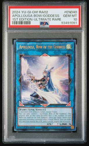 Appellousa, Appellant Bow of the Goddess SR1 PSA 10 Yugioh